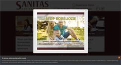 Desktop Screenshot of cmsanitas.pl